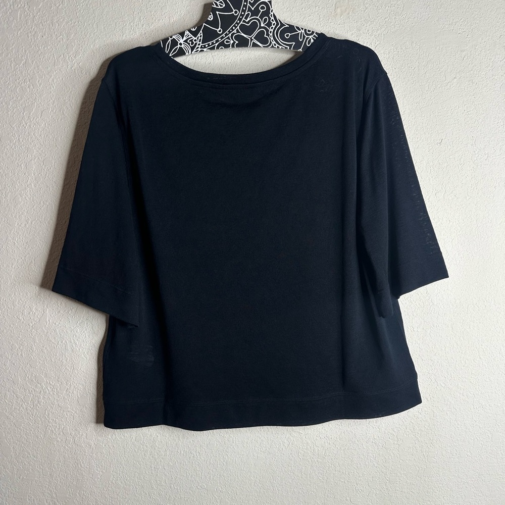 Athleta breezy serene tee black size small - Picture 3 of 5